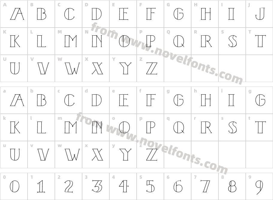 CK Fill InCharacter Map