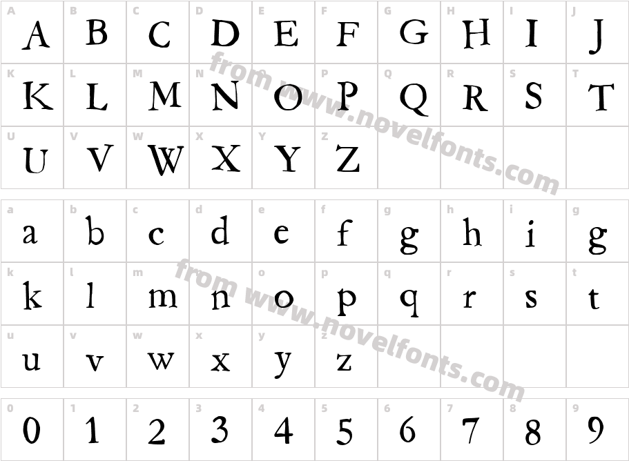 CK FraternityCharacter Map