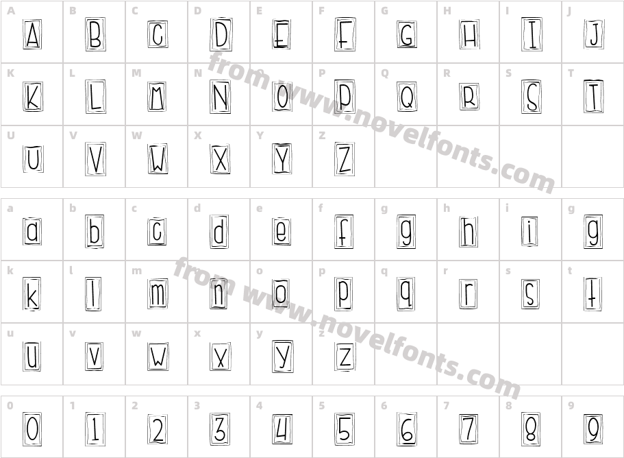 CK Long & LankyCharacter Map