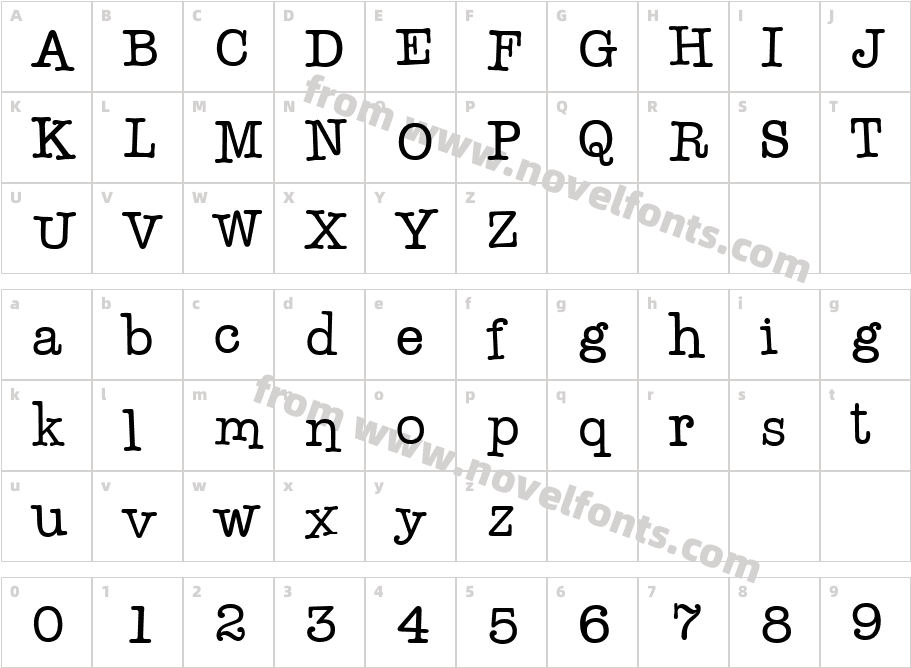 CK StenographyCharacter Map