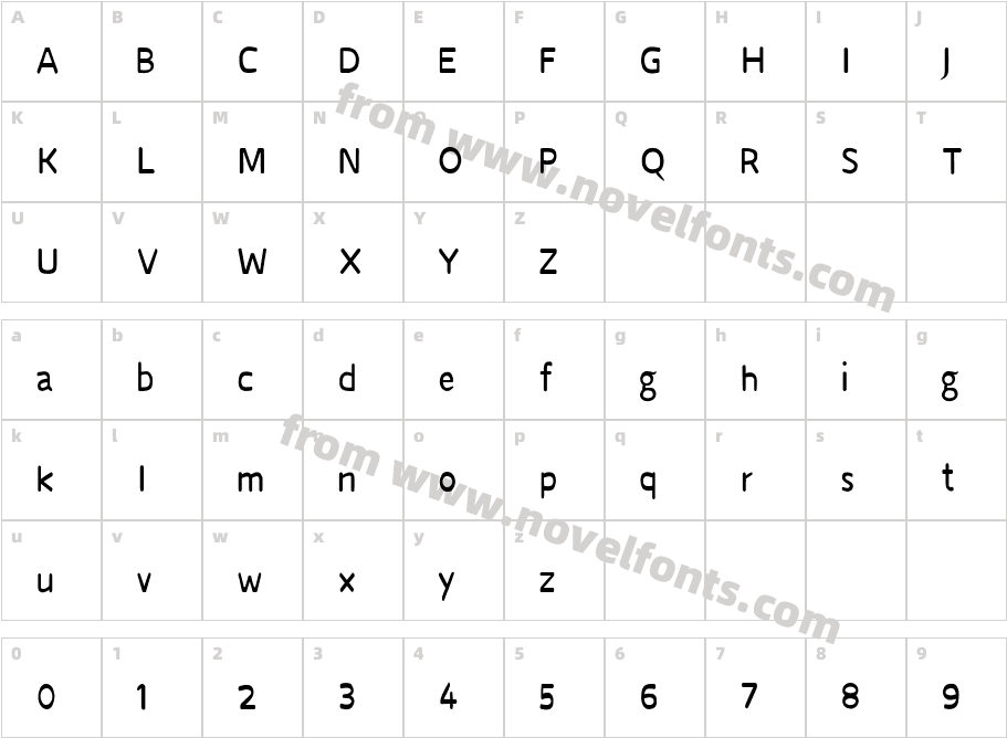 CRU Sarawut 57Character Map