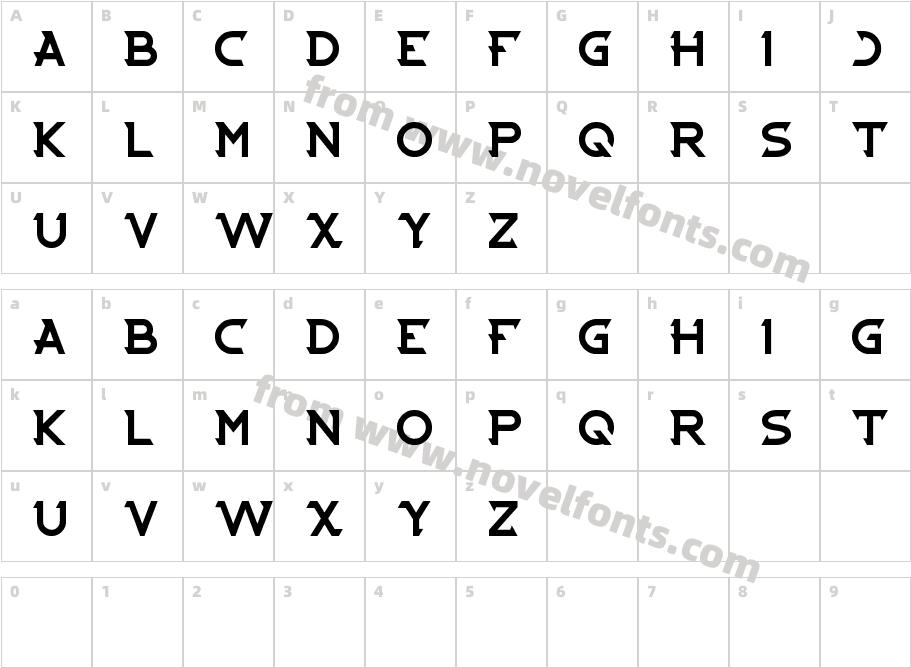 CYBERTOOTHCharacter Map