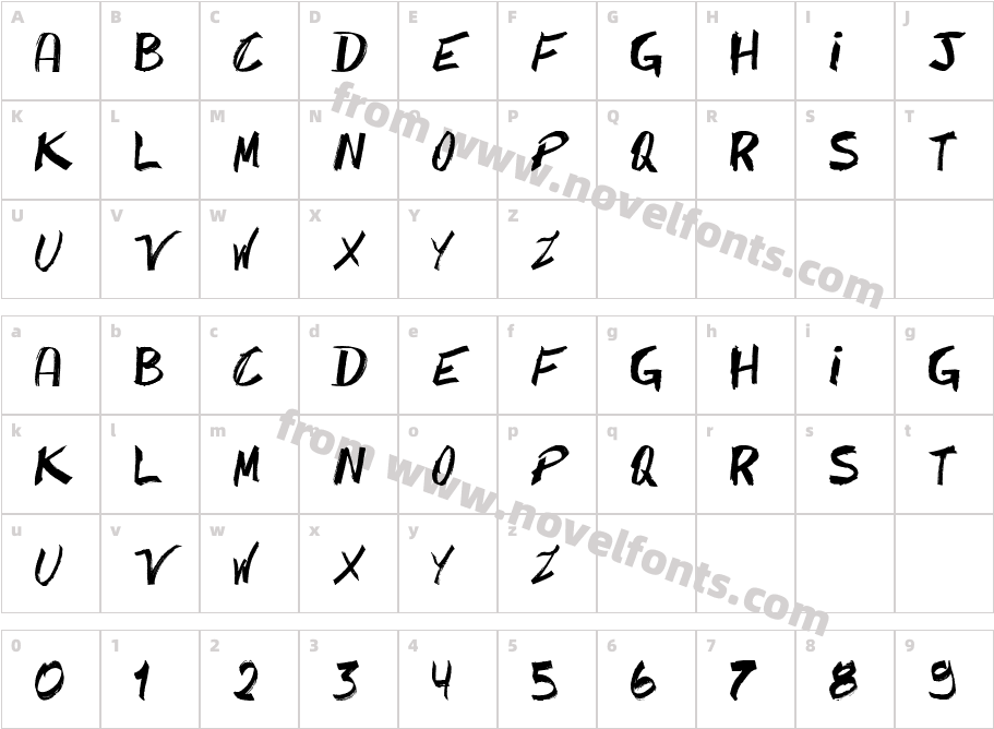 CaipirinhaCaipirinhaCharacter Map