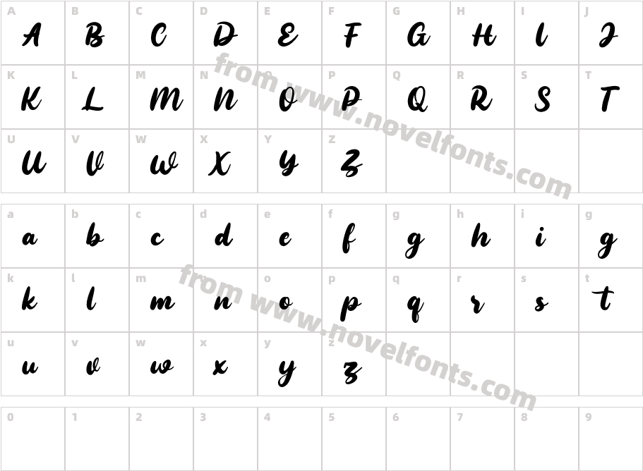 Callways Free RegularCharacter Map