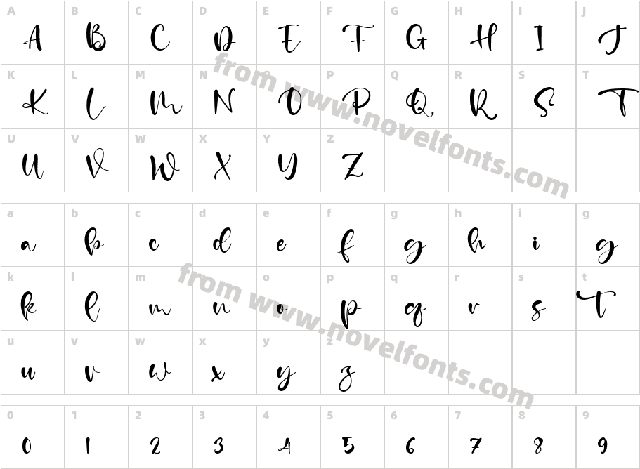 Calm LifeCharacter Map