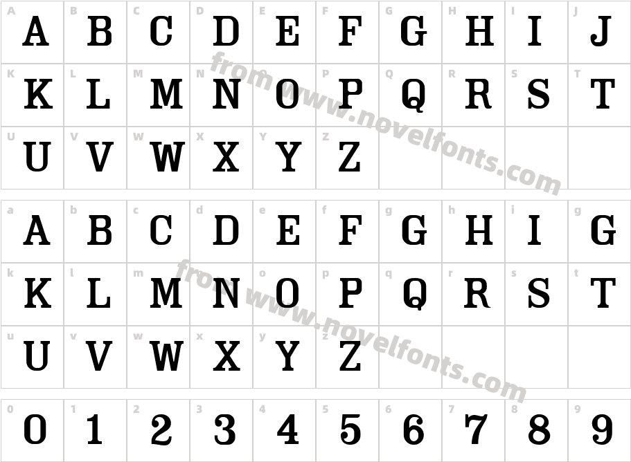 Cam LightCharacter Map