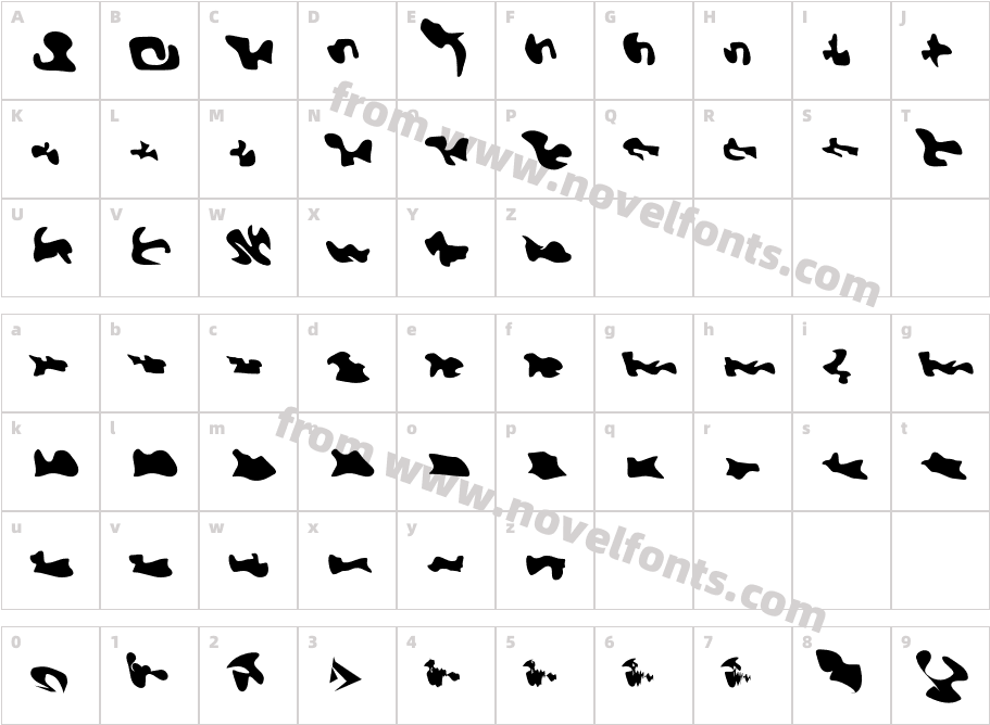 Camo3 Angled2Character Map