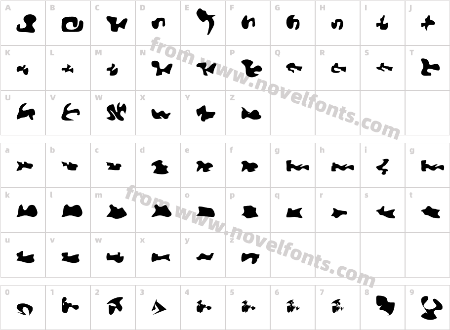 Camo3Character Map