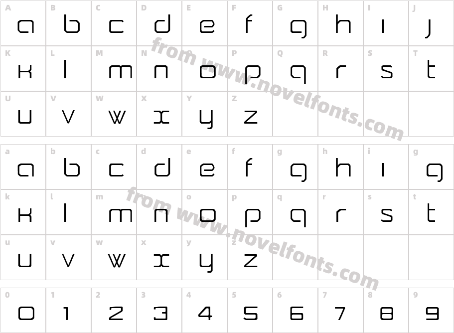 CamomileCharacter Map