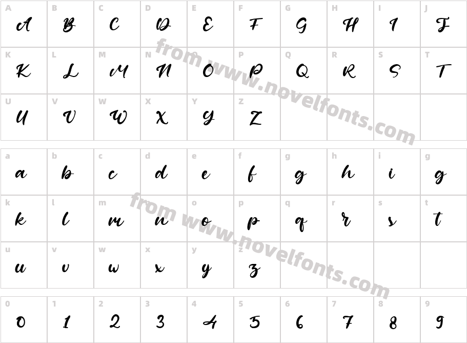 Candle FestCharacter Map