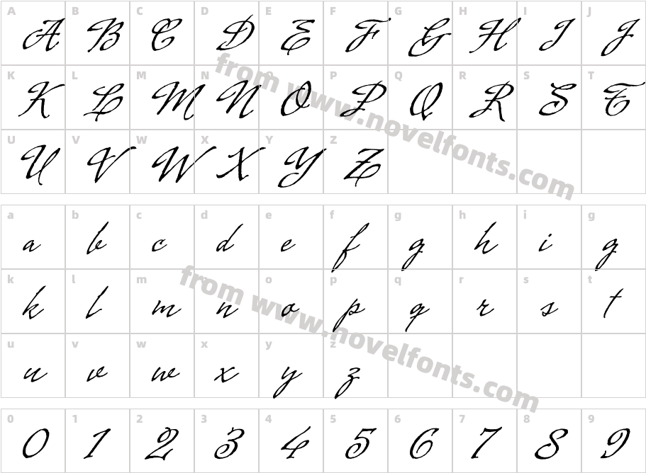 CenizasCharacter Map