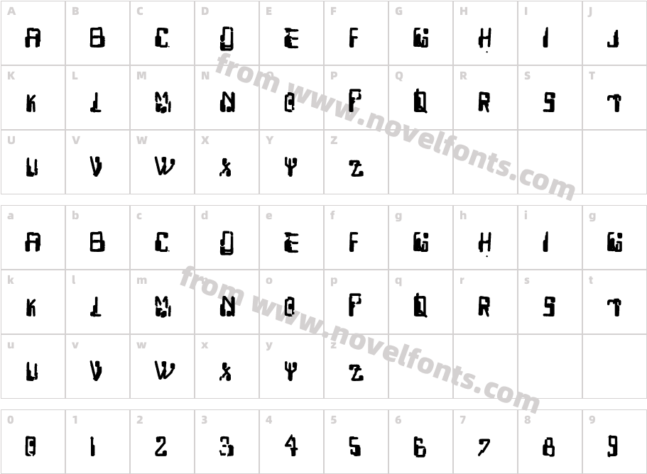 Capricorn38ExploCharacter Map