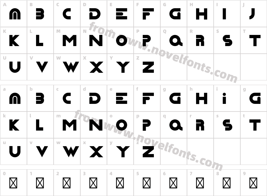 CapstureCharacter Map