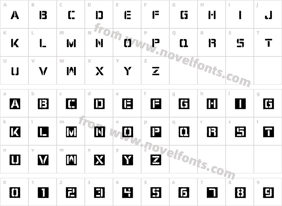 Cargo BayCharacter Map