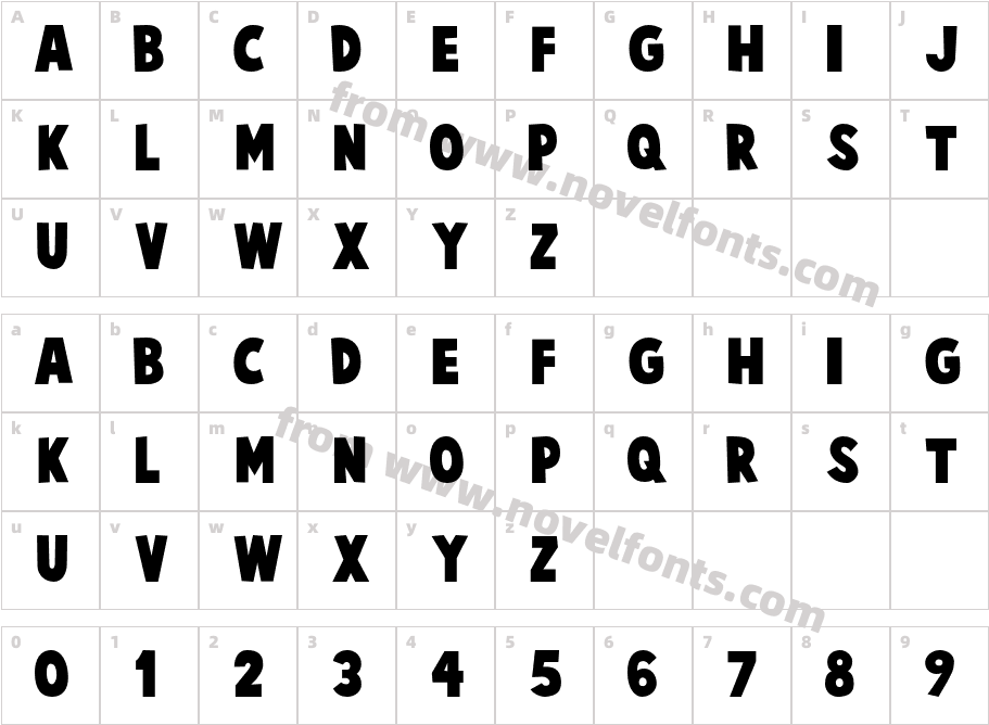 CartoonistKookyCharacter Map