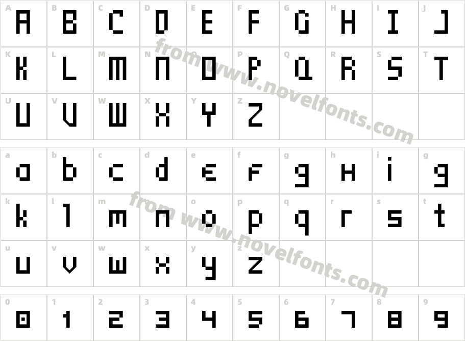 CasaleTwo Alternates NBPCharacter Map