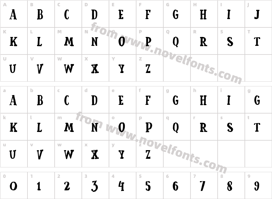 CemongCharacter Map