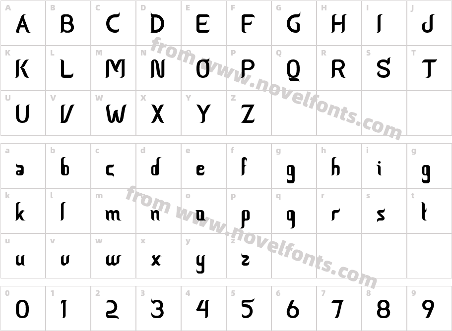 CeriaLebaranCharacter Map