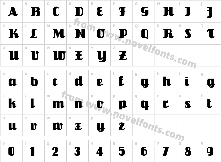 CgSalutCharacter Map