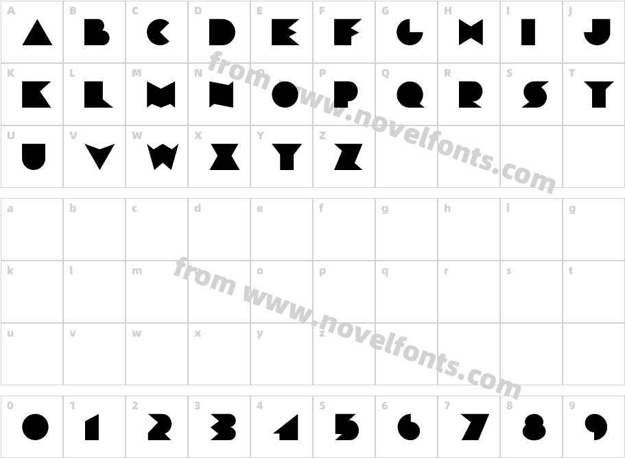 ChainsawGeometricCharacter Map