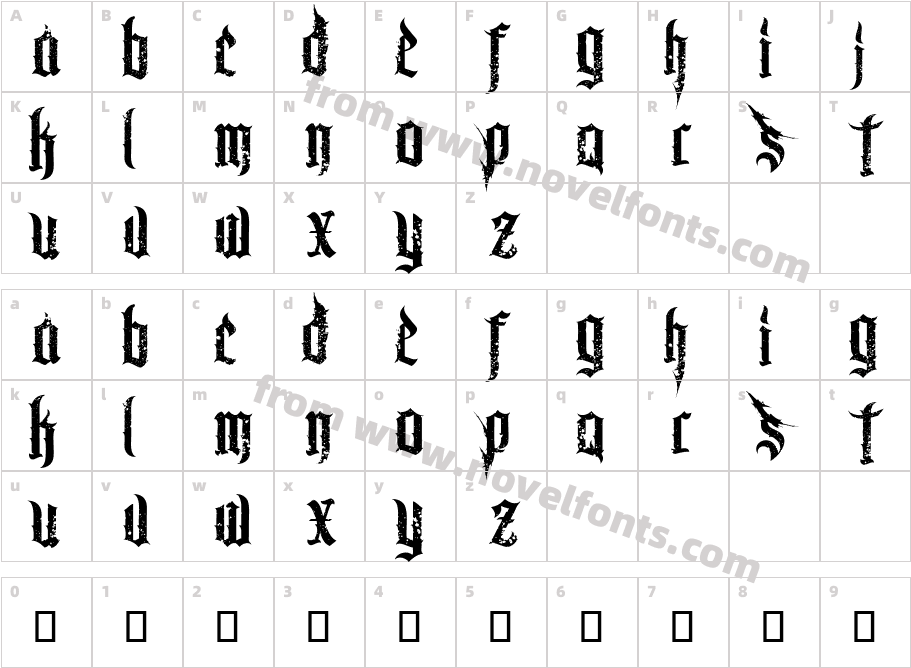 ChaosandPain-CnPCharacter Map