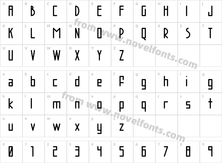 AC BrodieCharacter Map