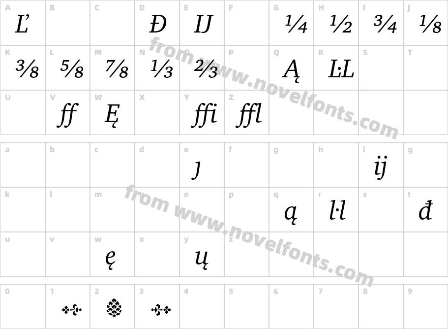 CharterBT-ItalExtensionCharacter Map