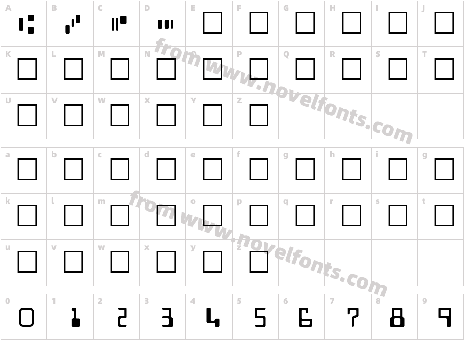 CheckNums-MICR RegularCharacter Map