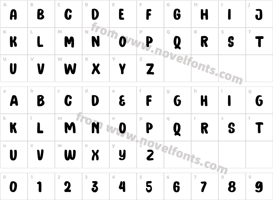 ChenileDeluxeDEMOCharacter Map