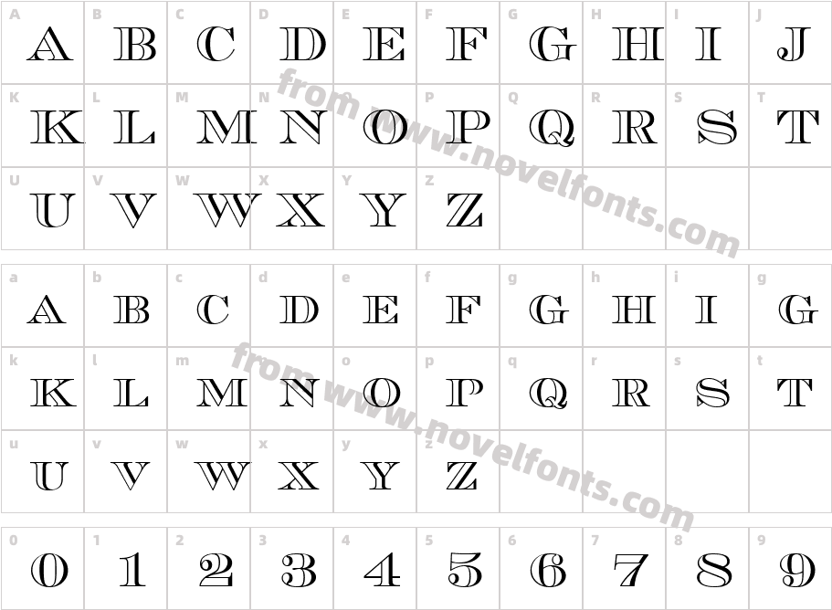 ChevalierOpeSCDCharacter Map