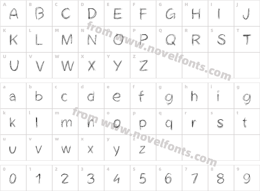 CheveuxdangeCharacter Map