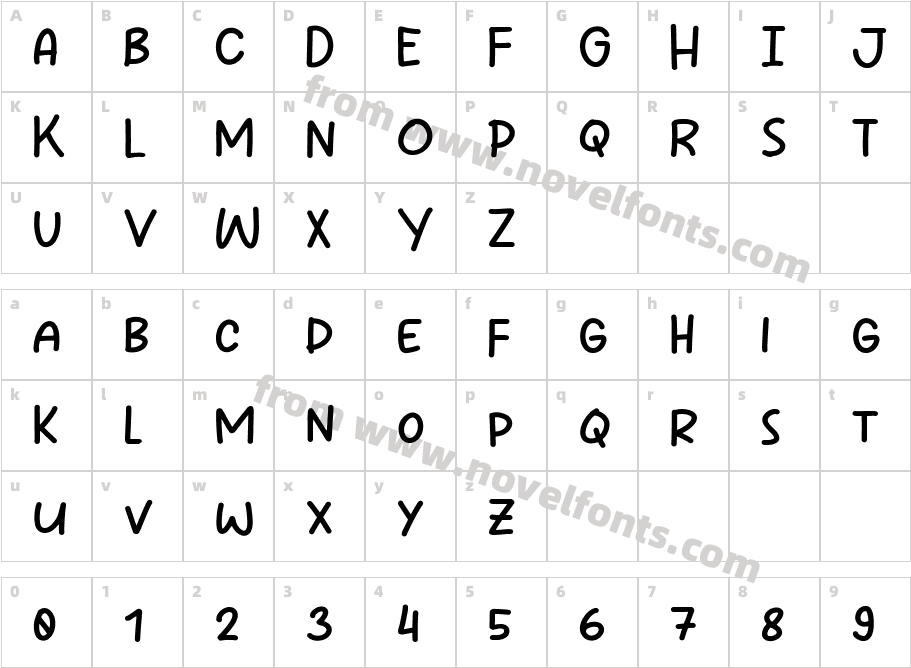 ChickenicCharacter Map