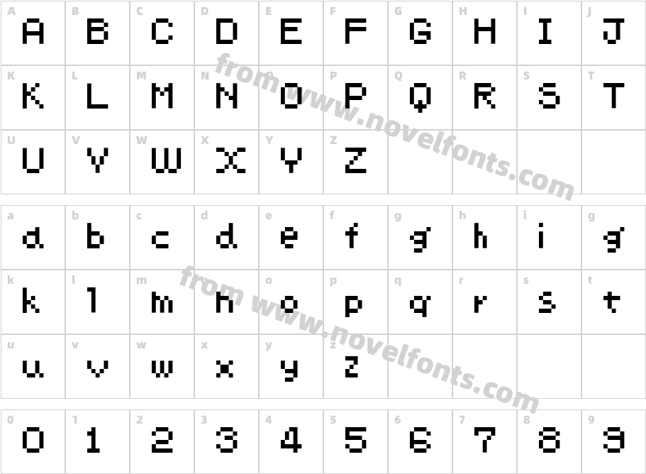 ChimaChima7Character Map