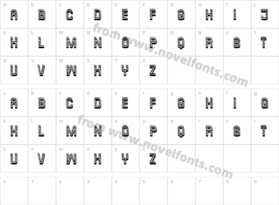 Chimney Sweep RegularCharacter Map