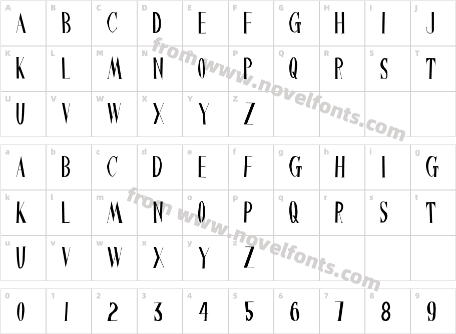 ChineseWatchShopCharacter Map