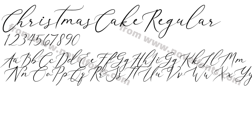 ChristmasCakeRegularPreview