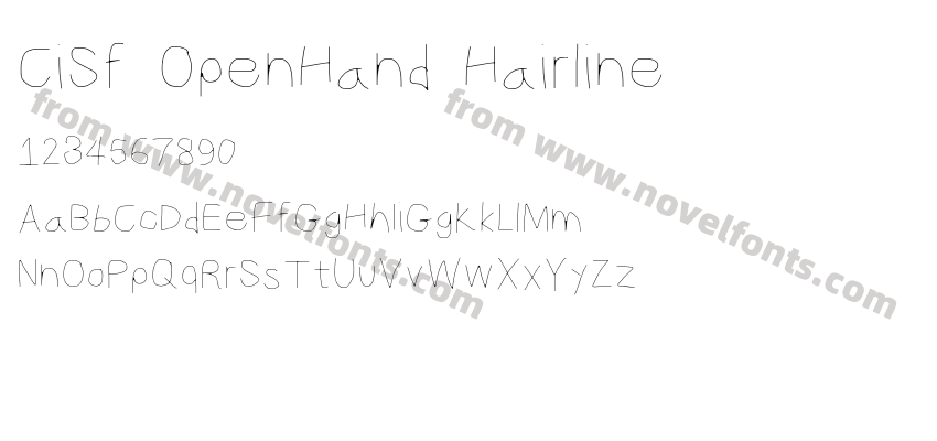 CiSf OpenHand HairlinePreview