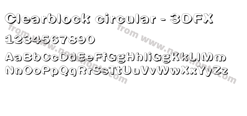 Clearblock circular - 3DFXPreview