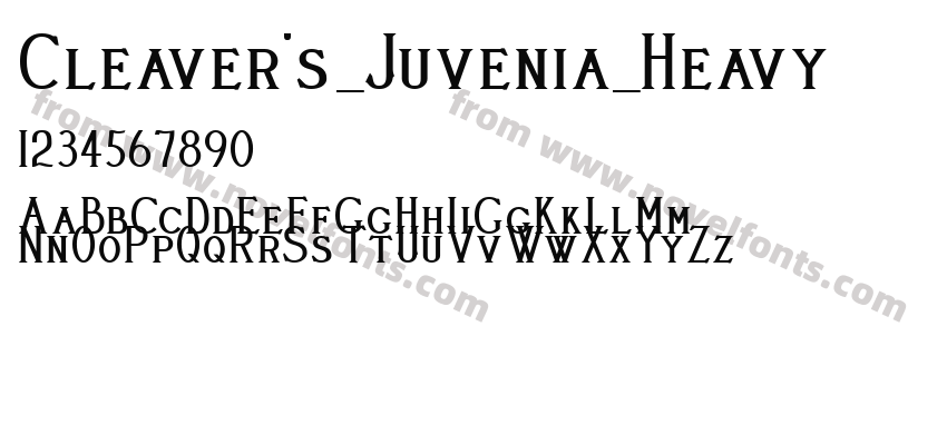 Cleaver's_Juvenia_HeavyPreview