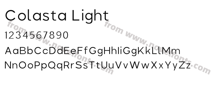 Colasta LightPreview