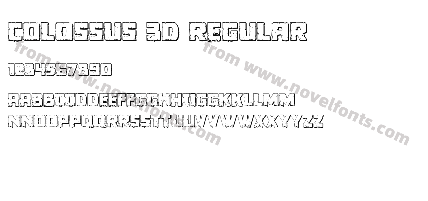 Colossus 3D RegularPreview
