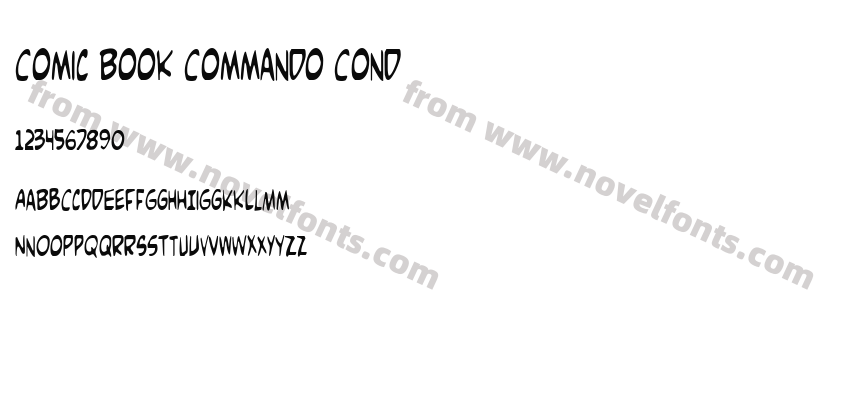 Comic Book Commando CondPreview