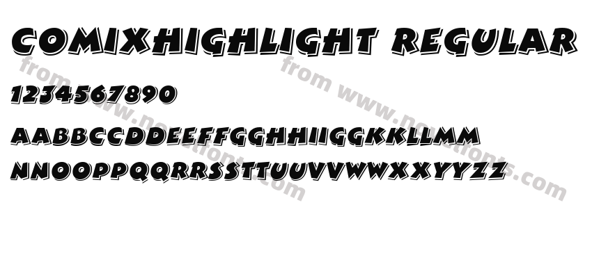 ComixHighlight RegularPreview