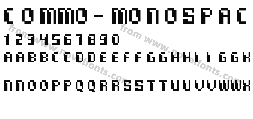 Commo-MonospacedPreview