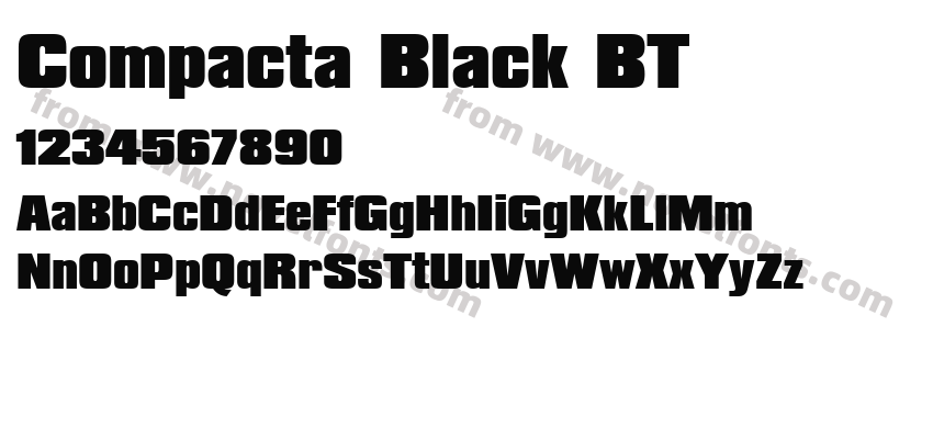 Compacta Black BTPreview