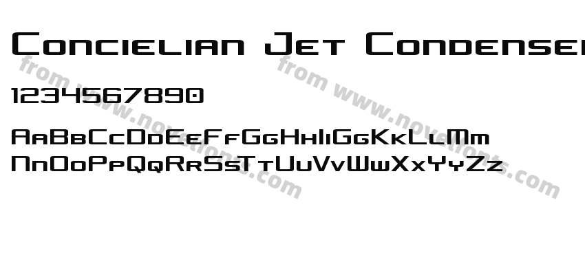 Concielian Jet CondensedPreview