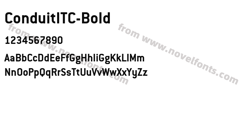 ConduitITC-BoldPreview