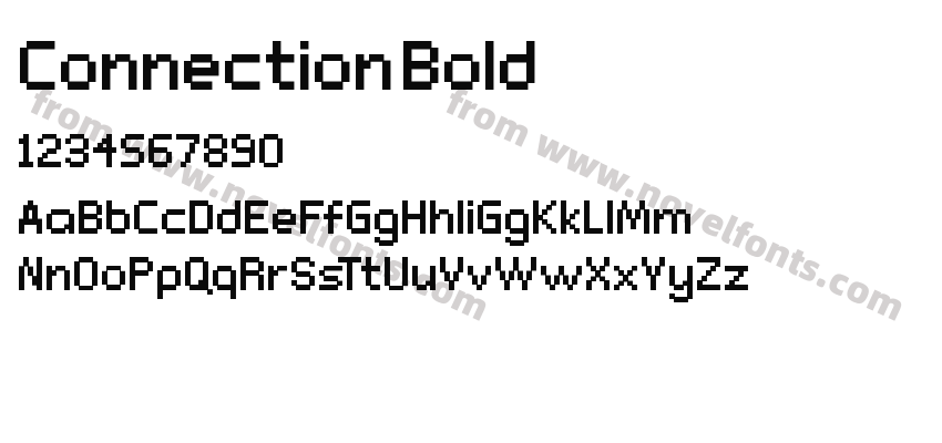 Connection BoldPreview