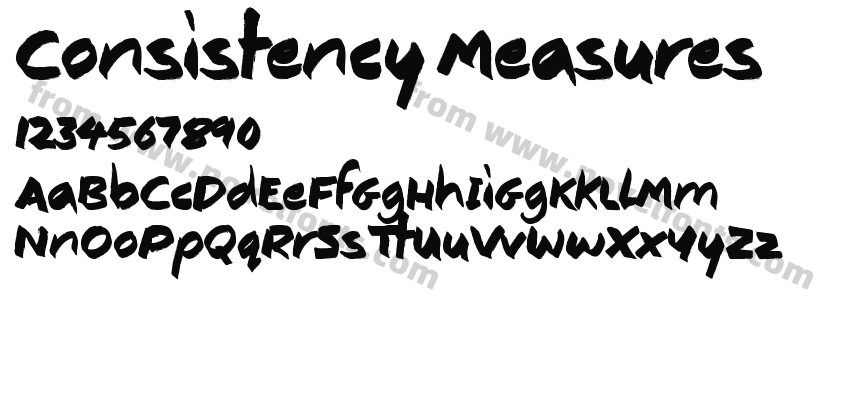 Consistency MeasuresPreview