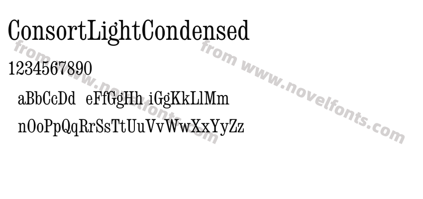 ConsortLightCondensedPreview